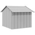 Caseta para perros con techo acero galvanizado 85x107x81