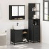 Juego de muebles de baño 3 pzas madera contrachapada
