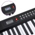 Teclado eléctrico piano 88 teclas con atril