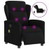 Sillón reclinable de masaje eléctrico tela