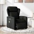 Sillón reclinable de masaje eléctrico tela