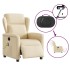 Sillón reclinable de masaje eléctrico tela color