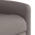 Sillón reclinable de masaje elevable tela gris