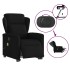 Sillón de masaje eléctrico reclinable elevable tela