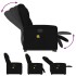 Sillón de masaje eléctrico reclinable elevable tela