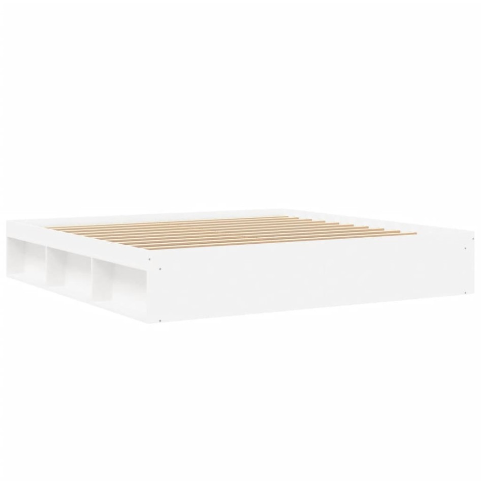 Estructura de cama blanca 200x200