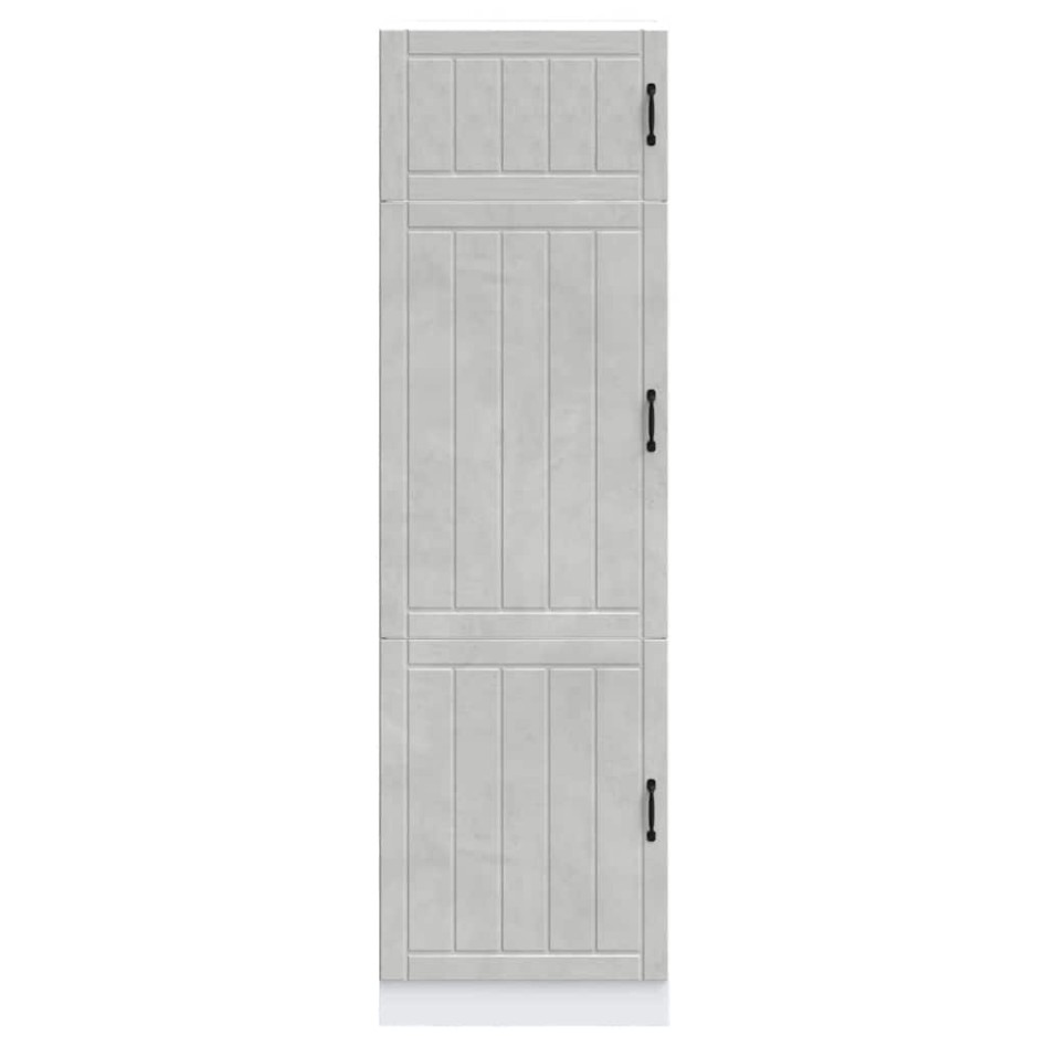 Mueble de cocina Lucca de madera contrachapada gris