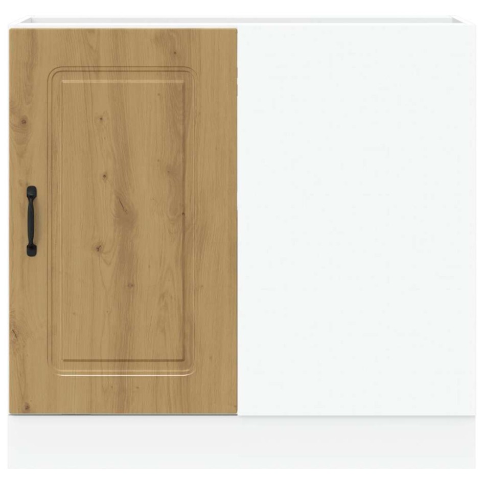 Mueble bajo de cocina Kalmar roble artesanal madera