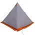 Tienda familiar tipi para 6 personas impermeable gris