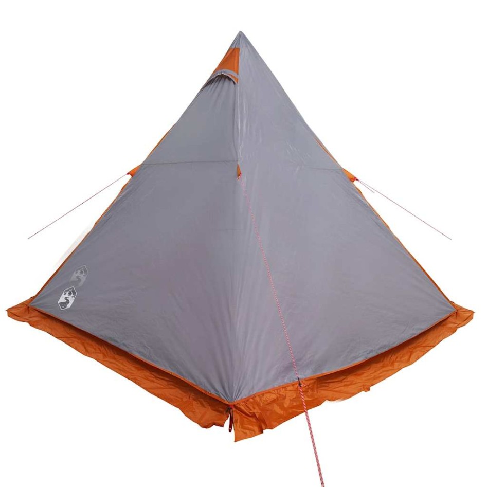 Tienda familiar tipi para 6 personas impermeable gris