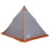 Tienda familiar tipi para 6 personas impermeable gris