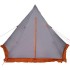 Tienda familiar tipi para 6 personas impermeable gris