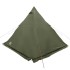 Tienda campaña familiar tipi 6 personas impermeable verde