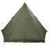 Tienda campaña familiar tipi 6 personas impermeable verde