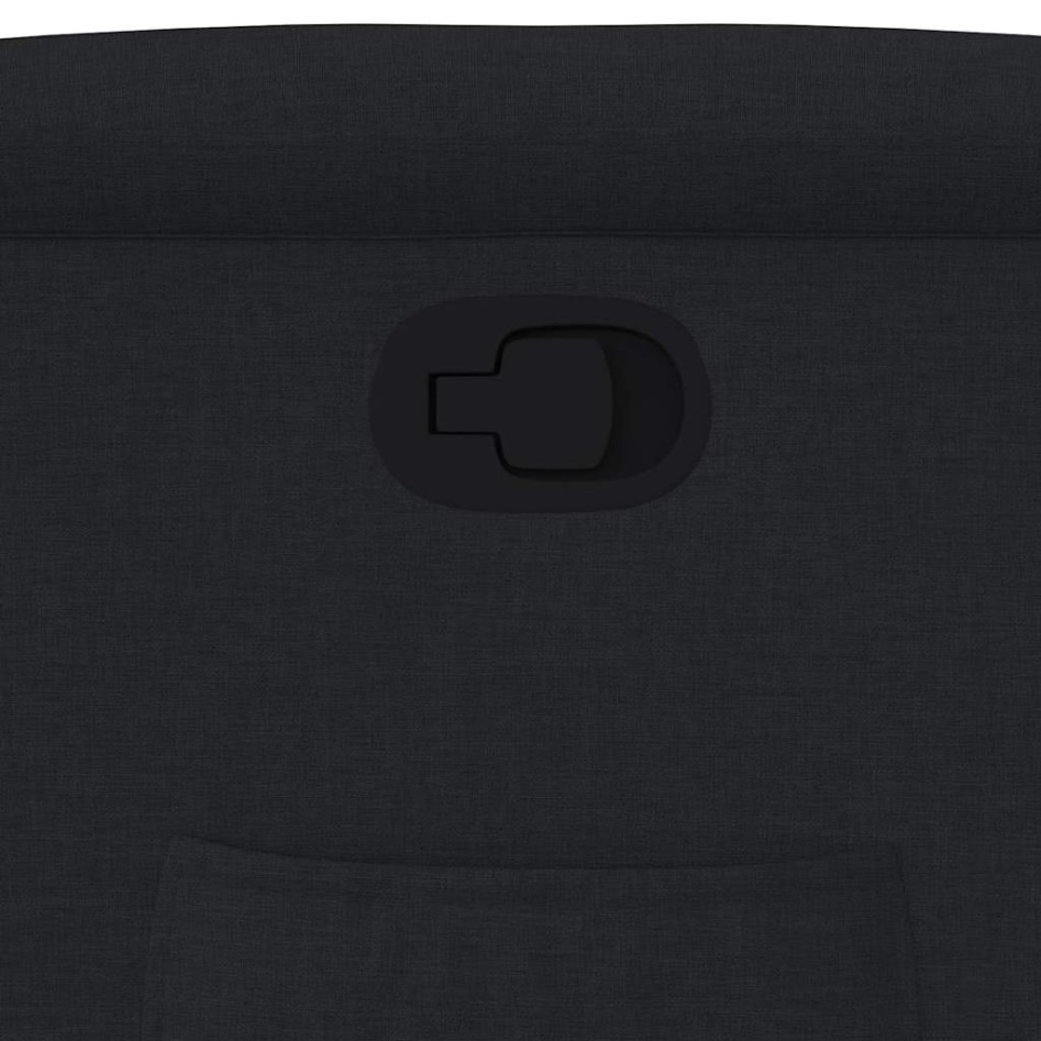 Sillón reclinable de tela