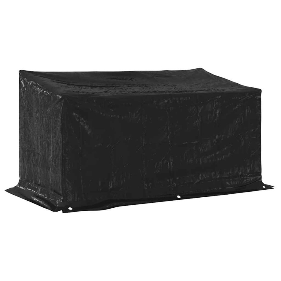 Leñero cubierta lluvia 200,5x100,5x110,5 cm acero