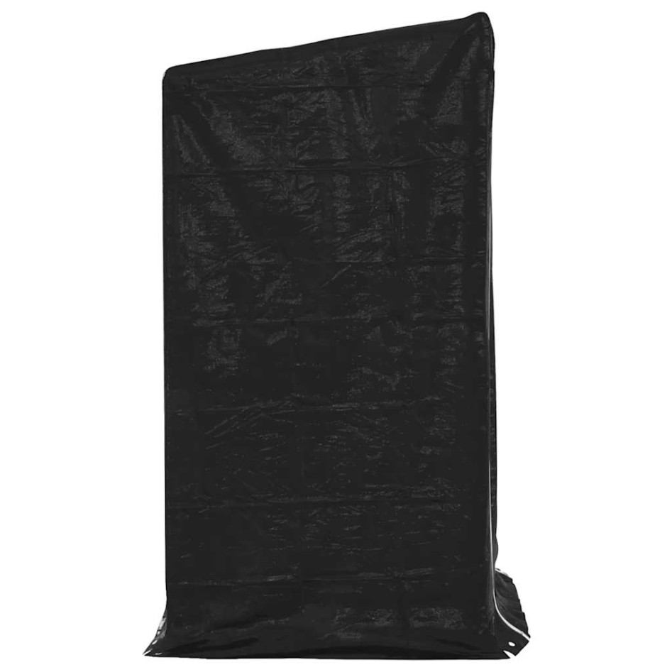 Leñero cubierta lluvia 100x100x200 cm acero