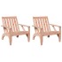 Sillas Adirondack de jardín douglas 2 unidades 75x77x77
