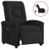 Sillón reclinable eléctrico de tela
