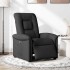 Sillón reclinable eléctrico de tela