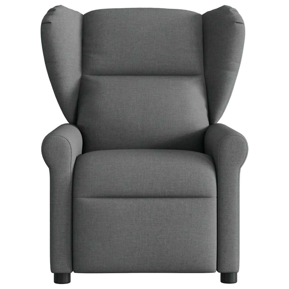 Sillón reclinable de masaje eléctrico tela gris