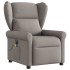 Sillón reclinable de masaje eléctrico tela gris