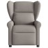 Sillón reclinable de masaje eléctrico tela gris