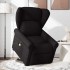 Sillón reclinable de masaje elevable tela