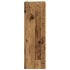 Conjunto de mueble de TV 5 piezas montado la pared madera