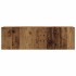 Conjunto de mueble de TV 7 piezas montado la pared madera