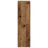 Conjunto de mueble de TV 7 piezas montado la pared madera
