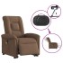 Sillón de masaje eléctrico reclinable elevable tela