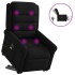 Sillón de masaje eléctrico reclinable elevable tela