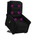 Sillón de masaje eléctrico reclinable elevable tela