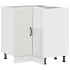 Mueble bajo esquina de cocina Lucca alto brillo