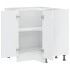Mueble bajo esquina de cocina Lucca alto brillo