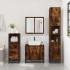 Set de muebles baño 3 pzas madera contrachapada roble
