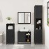 Juego de muebles de baño 3 pzas madera contrachapada