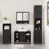 Juego de muebles de baño 3 pzas madera contrachapada