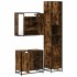 Set de muebles baño 3 pzas madera contrachapada roble