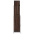 Set de muebles baño 4 pzas madera contrachapada roble