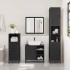 Juego de muebles de baño 3 pzas madera contrachapada