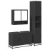 Juego de muebles de baño 3 pzas madera contrachapada