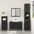 Juego de muebles de baño 3 pzas madera contrachapada