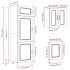 Mueble cocina Kalmar roble sonoma 8 pzas madera