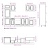 Mueble cocina Kalmar roble marrón 7 pzas madera