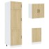 Mueble cocina Kalmar roble sonoma 8 pzas madera