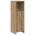 Juego de muebles baño 3 piezas madera ingeniería roble