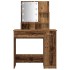 Juego de tocador con LED madera contrachapada madera