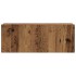 Muebles de TV de pared 4 uds madera vieja madera de